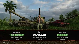 WOT Console: Charioteer at Pearl River - MVP, Ace Tanker, 6.7k combined