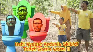 MASUK KEDUNIA SKIBIDI TOILET WARNA WARNI !