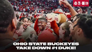 Ohio State takes down #1 Duke: Cinematic Recap