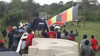 HE. Kyagulanyi Ssentamu Robert (Bobi Wine) In Kyankwanzi