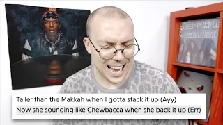 Fantano Reading Wack Bars for 10 Minutes