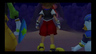 Kingdom Hearts HD 1.5 - The Cave of Wonders Guardian Boss Fight (Proud)