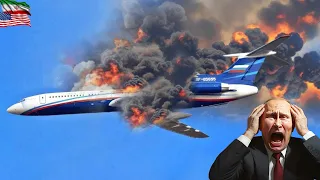 10 minutes ago! The President's Plane Carrying Putin and 10 Important Russian Ministers Was Shot Dow
