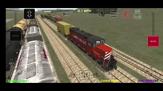 Train and rail yard simulator (Scenario 4 part 1)