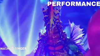 Seahorse Sings "My Heart Will Go On" by Celina Dion | The Masked Singer | Season 4