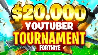 $20,000 YouTuber/Streamer FORTNITE TOURNAMENT (Week 7)