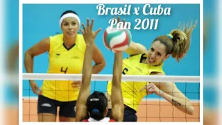 PAN 2011 - Brasil x Cuba - Vôlei Feminino - FINAL