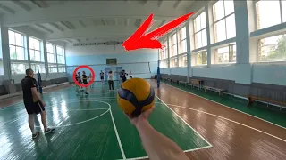 ВОЛЕЙБОЛ ОТ ПЕРВОГО ЛИЦА / VOLLEYBALL FIRST PERSON (перезалив)