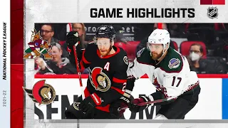 Coyotes @ Senators 3/14 | NHL Highlights 2022