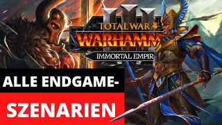 Alle Endgame-Szenarien! | Total War: Warhammer 3 Immortal Empires News