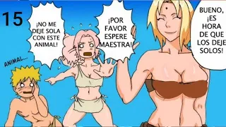 Comic De Naruto Shippuden (En la isla Naruto y Sakura y Tsunade)