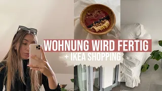 VLOG | Meine Wohnung wird endlich fertig, Ikea shopping (online) & kochen mit Mama