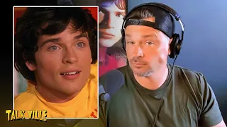 Tom Welling revisits Clark’s ‘peeping Tom’ moment during the X-Ray gym class scene #smallville
