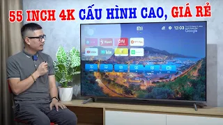 Đánh giá Tivi Xiaomi EA Pro 55 inch 4K cấu hình cao giá rẻ xem World Cup