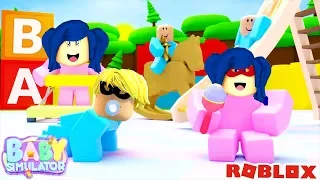 UĞUR BÖCEĞi ile KARA KEDi BEBEK OLDULAR DAYAK YEDİLER 😱 ROBLOX BABY SiMULATOR 😱 EĞLENCELi LADYBUG