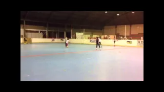 Treino de patinação na Associação Portuguesa de Desportos