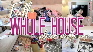 NEW! 🎃 SATISFYING WHOLE HOUSE EXTREME CLEAN WITH ME 2020 | FALL CLEANING MOTIVATION | MESSY HOUSE