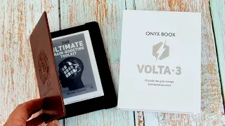 ONYX BOOX Volta 3: читай и слушай!