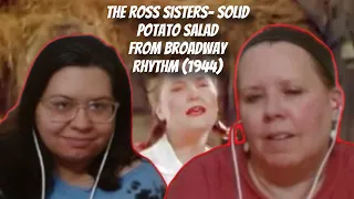 The Ross Sisters - "Solid Potato Salad" from Broadway Rhythm (1944) **First Time Watching**