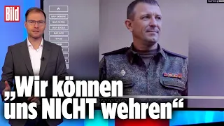 Russen-General beklagt „massenhafte Verluste“ in Saporischschja | BILD-Lagezentrum