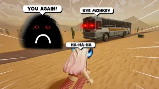 ROBLOX Evade Funny Moments #7 (Crazy Bus Is Back)