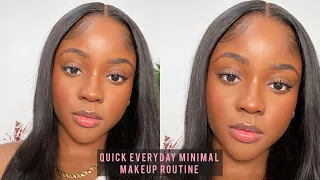 QUICK & EASY NATURAL MAKEUP FOR BEGINNERS| KAISERCOBY