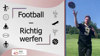 Football Teil 1 von 3 - richtig werfen (2 Pkt.)