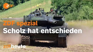 Entscheidung zu Leopard-Panzern: Zeitpunkt sorgt auch für Verstimmung | ZDF spezial