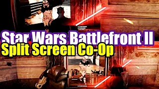 STAR WARS Battlefront 2 | Split Screen Co-Op | Arcade Mode PS4