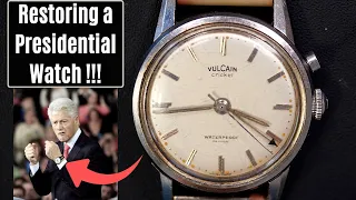 Vintage Watch Restoration with History - The Vulcain Cricket