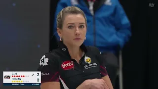 Team Homan's Emma Miskew makes great double takeout | KIOTI National Top Plays