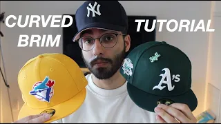 HOW TO CURVE THE BRIM OF YOUR HAT