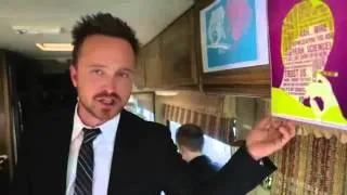 Bryan Cranston & Aaron Paul with Omaze Contest Winners at Breaking Bad Premiere