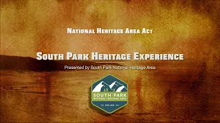 National Heritage Area Act