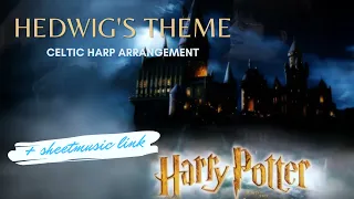 HEDWIG'S THEME - Harry Potter - Celtic Harp - Marion Le Solliec (Sheet Music)
