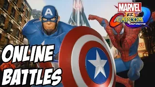 Marvel vs Capcom Infinite – Spider Man and Captain America online