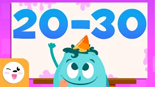 Adivina los números del 20 al 30 - Aprende a escribir y leer los números del 1 al 100