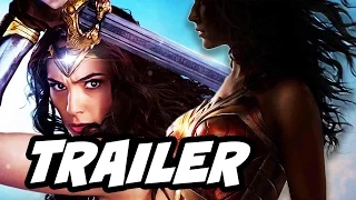 Wonder Woman Trailer - Stealing Godkiller Sword and Justice League Post Credits