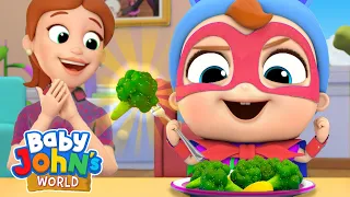 Vegetables Make Us Strong | Playtime Songs & Nursery Rhymes by Baby John’s World