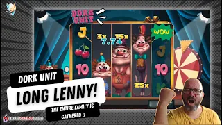 DORK UNIT | LONG LENNY AND THE GANG VISITS SMASK STREAM! HUGE HIT!
