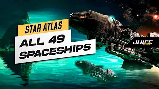 Star Atlas  - All 49 Spaceships - Exclusive Look Inside Every Spaceship