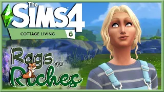 🐔 Rags to Riches Challenge | The Sims 4 Cottage Living | Part 1 🐔