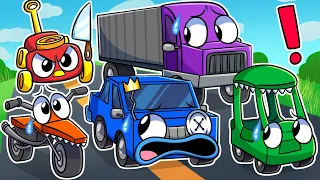 RAINBOW FRIENDS Become CARS?! Rainbow Friends Animation