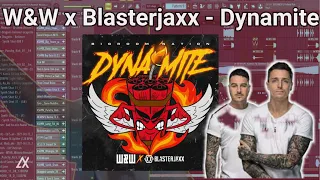 W&W & Blasterjaxx - Dynamite (Bigroom Nation) FL STUDIO
