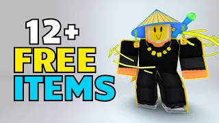 OMG! 12+ FREE LIMITED ITEMS ROBLOX! 🤩 NEW ITEMS [2024]
