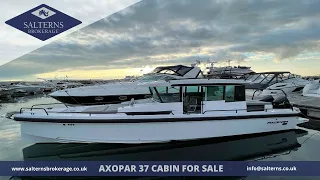 Axopar 37 Cabin For Sale