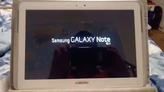 Samsung Galaxy Note 10.1 Tablet startup/shutdown