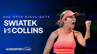 Iga Swiatek v Danielle Collins | Round Two | Australian Open 2024 Highlights 🇦🇺