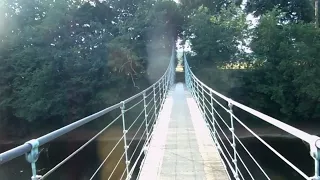 ...shaking Steve's bridge...