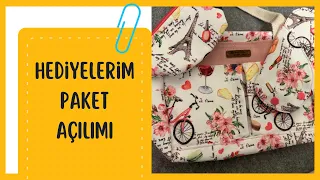 Yeni Gelen Hediyelerim :) #paketaçılışı